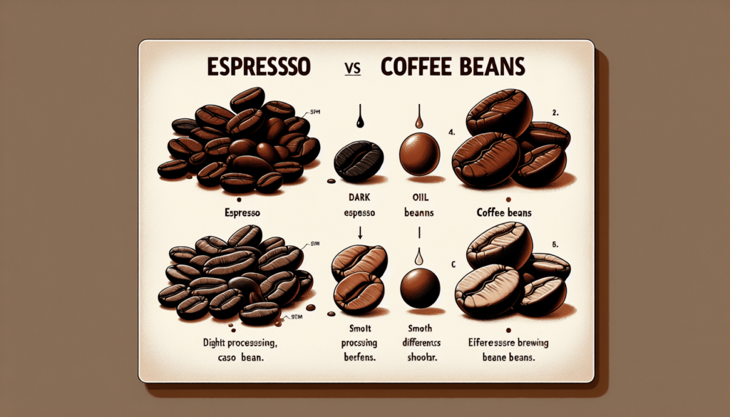 Understanding the Difference: Espresso Beans Vs. Coffee Beans